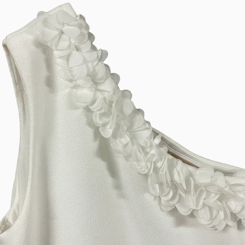 Kocca vestito monospalla bambina fiori