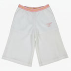Boy London pantalone wide leg bianco a rete bambina - Abbigliamento bambini firmato | CDifferent Outlet