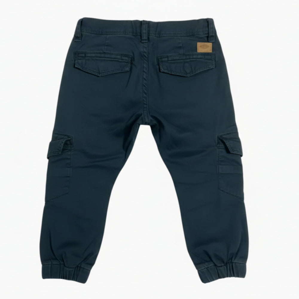Petrol Industries pantalone cargo bambino blu - Abbigliamento bambini firmato | CDifferent Outlet