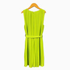 Kocca vestito bambina verde lime plissettato - Abbigliamento bambini firmato | CDifferent Outlet