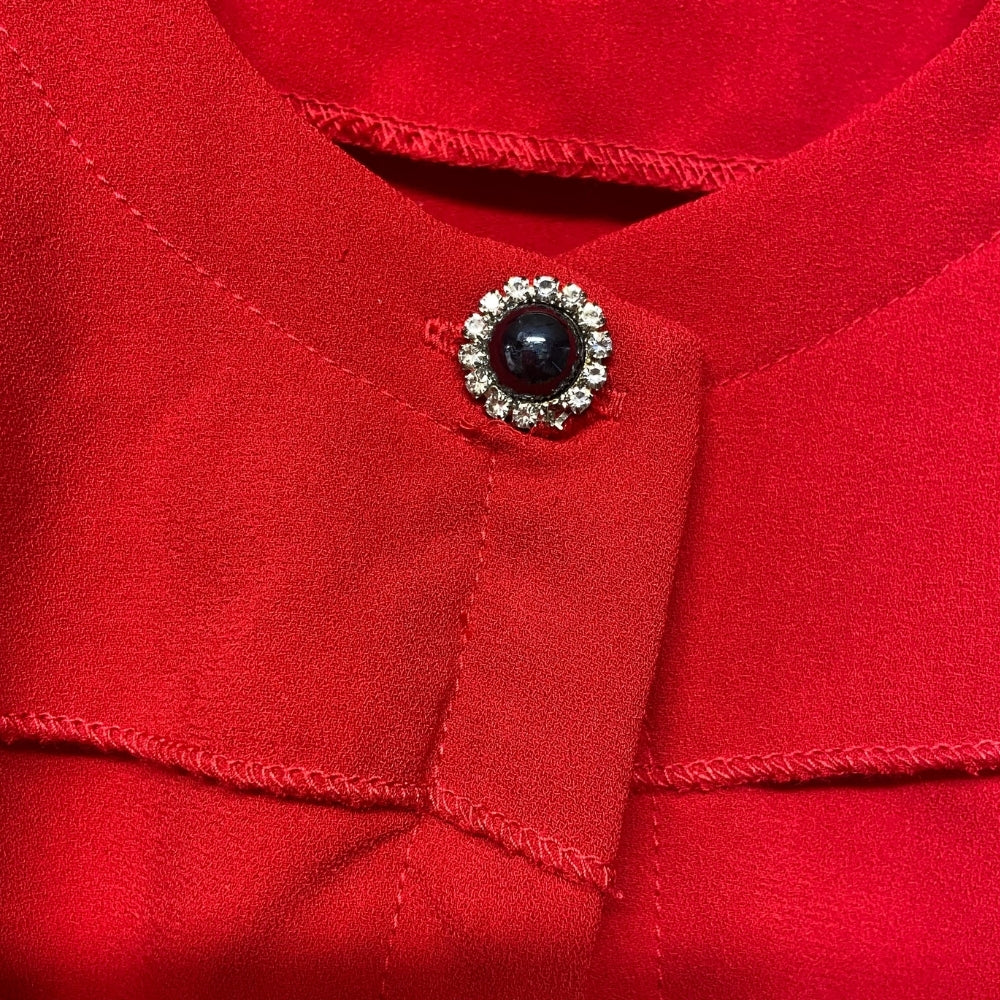 Gaialuna giacchina coprispalle bambina rosso