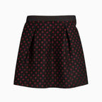 Gaialuna gonna bambina nera a pois - Abbigliamento bambini firmato | CDifferent Outlet