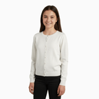 Gaudì cardigan bambina bianco