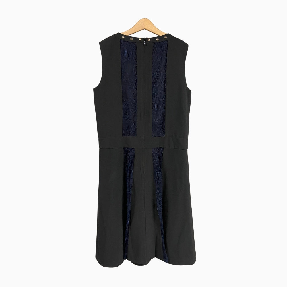 Guess By Marciano abito con pizzo bambina nero