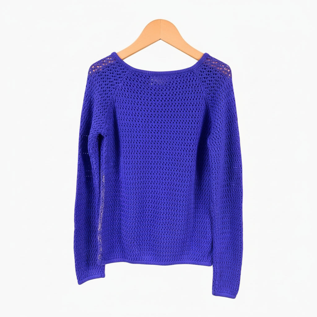 Guess maglia traforata bambina viola