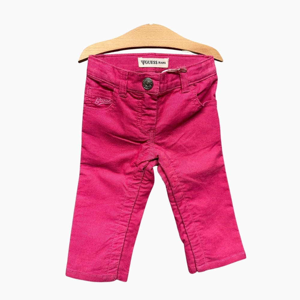 Guess pantalone neonata fucsia