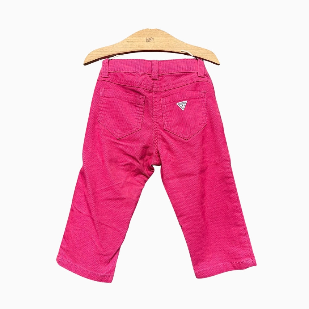 Guess pantalone neonata fucsia