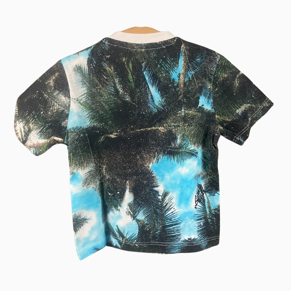 Guess t-shirt manica corta neonato fantasia