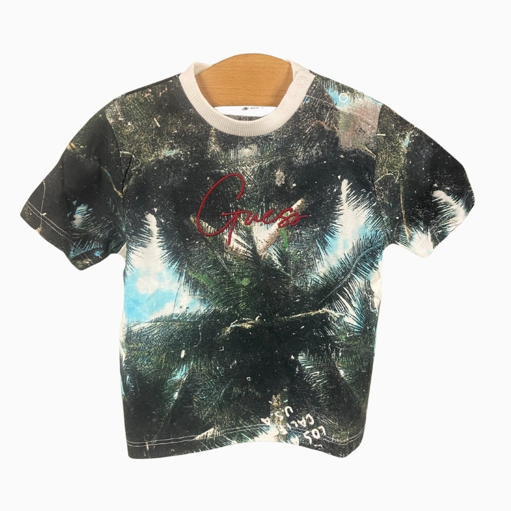 Guess t-shirt manica corta neonato fantasia - Abbigliamento bambini firmato | CDifferent Outlet