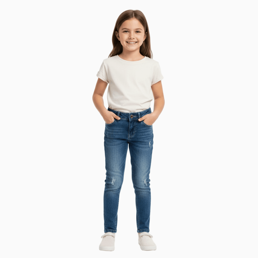 Hangar93 jeans bambina blu