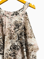 Kocca vestito bambina scollo americano rosa cipria fantasia - Abbigliamento bambini firmato | CDifferent Outlet