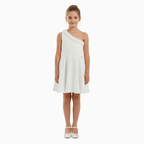 Kocca vestito monospalla bambina fiori - Abbigliamento bambini firmato | CDifferent Outlet