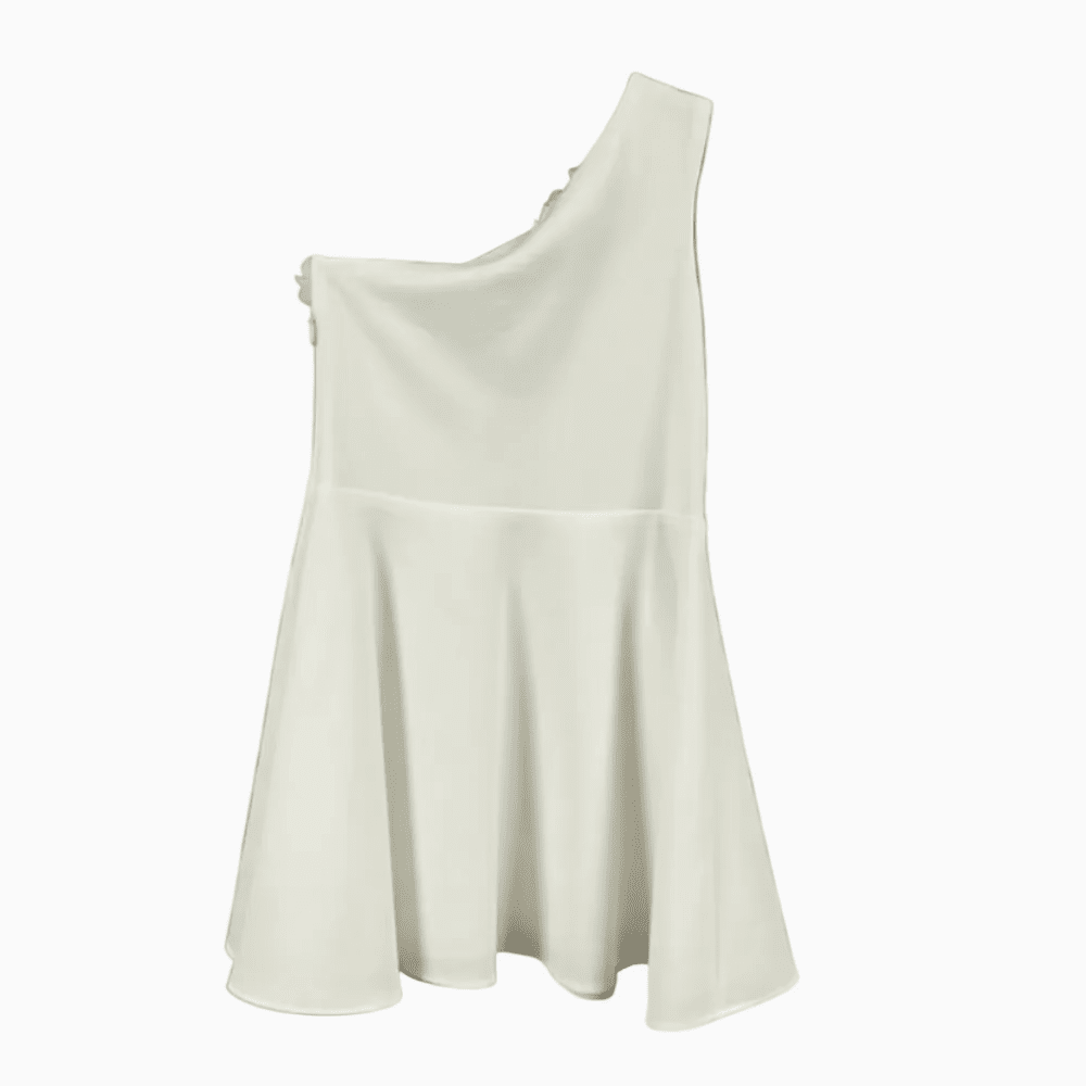 Kocca vestito monospalla bambina fiori - Abbigliamento bambini firmato | CDifferent Outlet