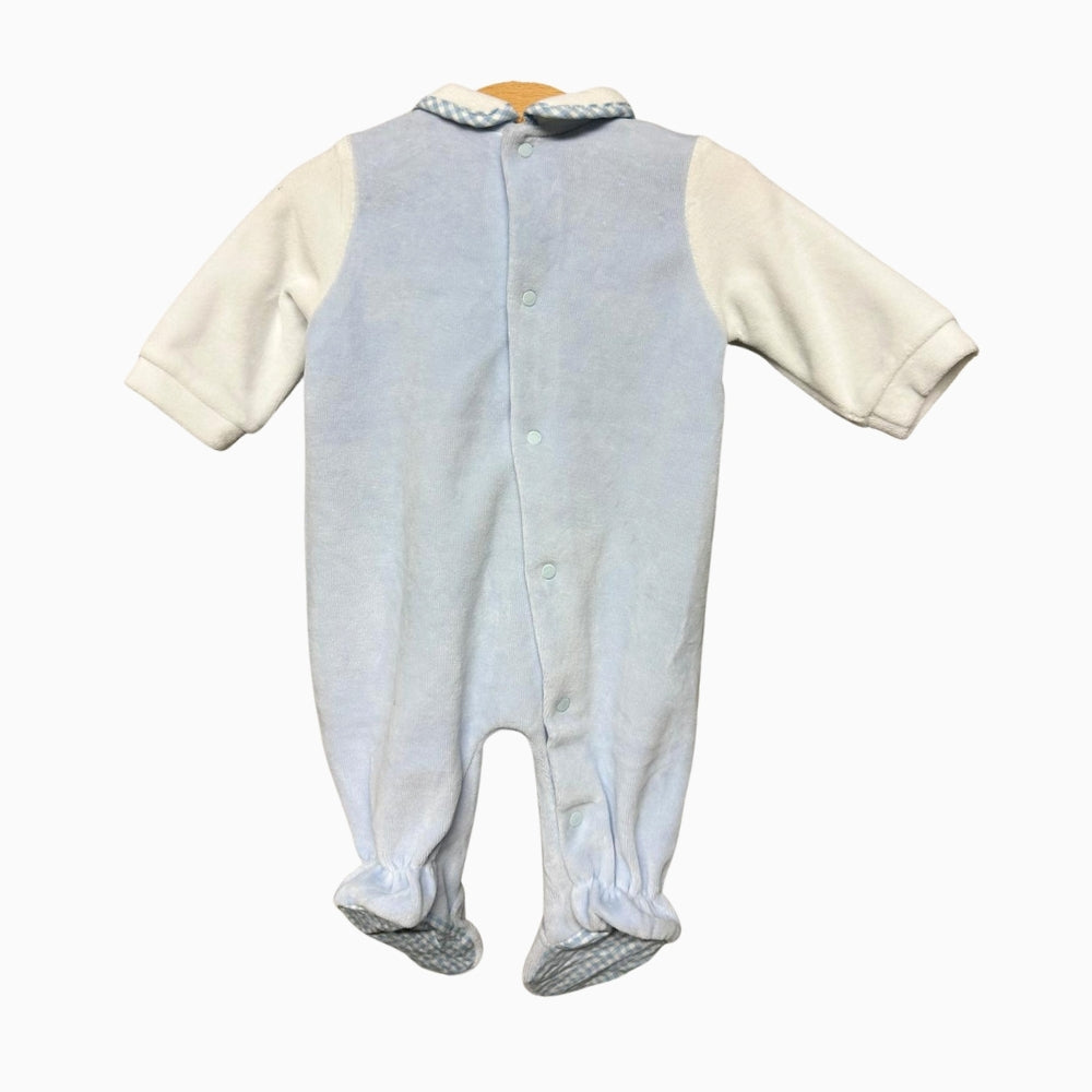 Iana tutina neonato azzurra - Abbigliamento bambini firmato | CDifferent Outlet