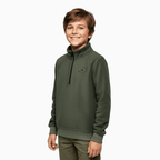 Jack & Jones felpa in pile bambino verde - Abbigliamento bambini firmato | CDifferent Outlet