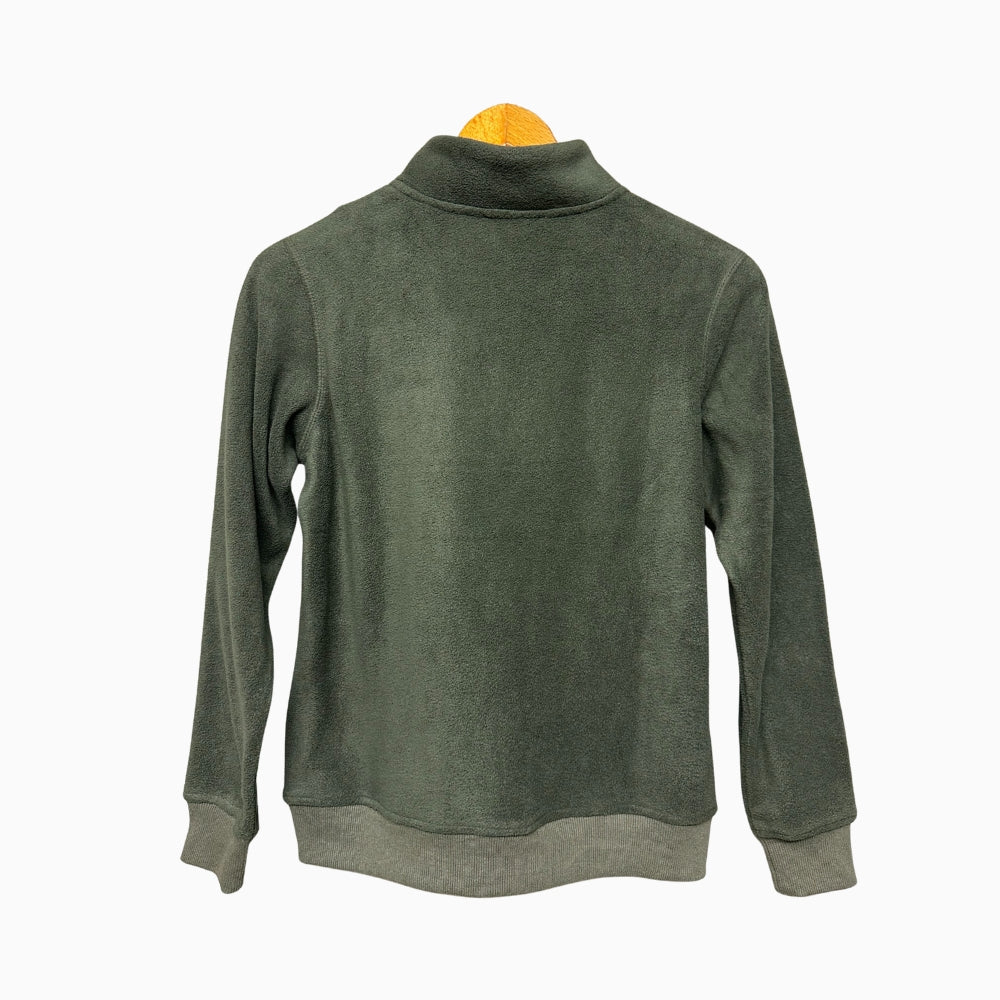 Jack & Jones felpa in pile bambino verde - Abbigliamento bambini firmato | CDifferent Outlet
