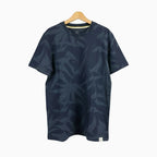 Jack & Jones t-shirt manica corta bambino blu palme