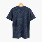 Jack & Jones t-shirt manica corta bambino blu palme