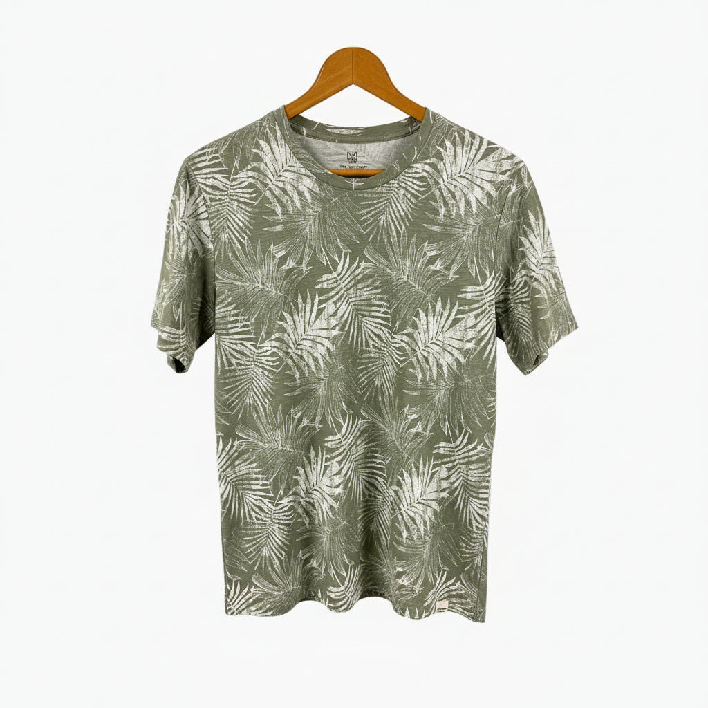 Jack & Jones t-shirt manica corta bambino palme verde