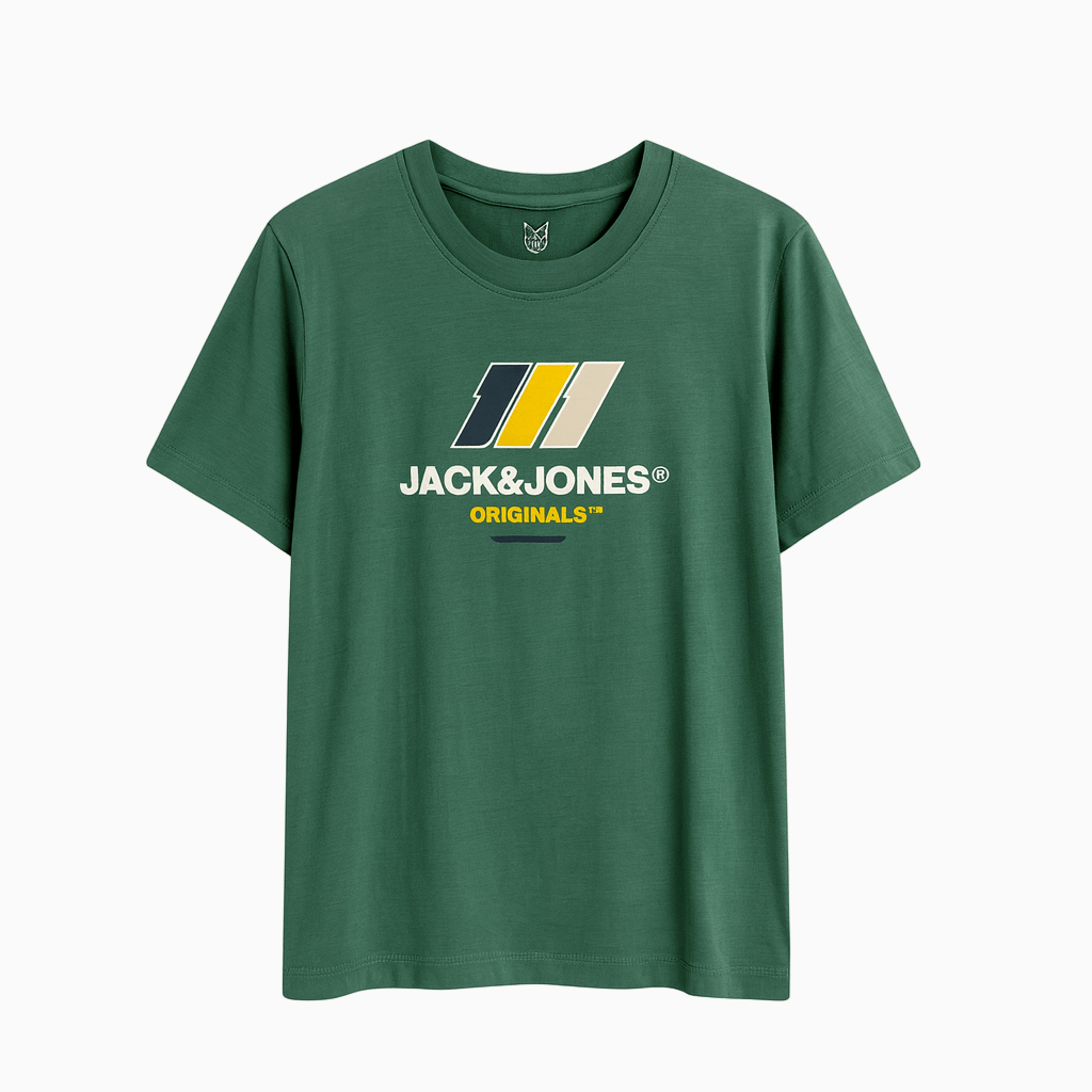 Jack & Jones t-shirt manica corta bambino verde