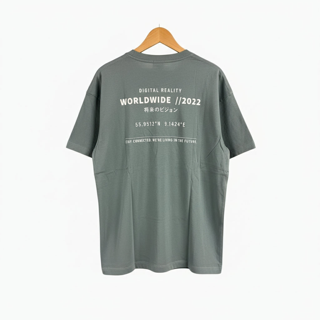 Jack & Jones t-shirt manica corta bambino verde salvia