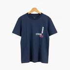 Jack & Jones t-shirt manica corta basket bambino blu