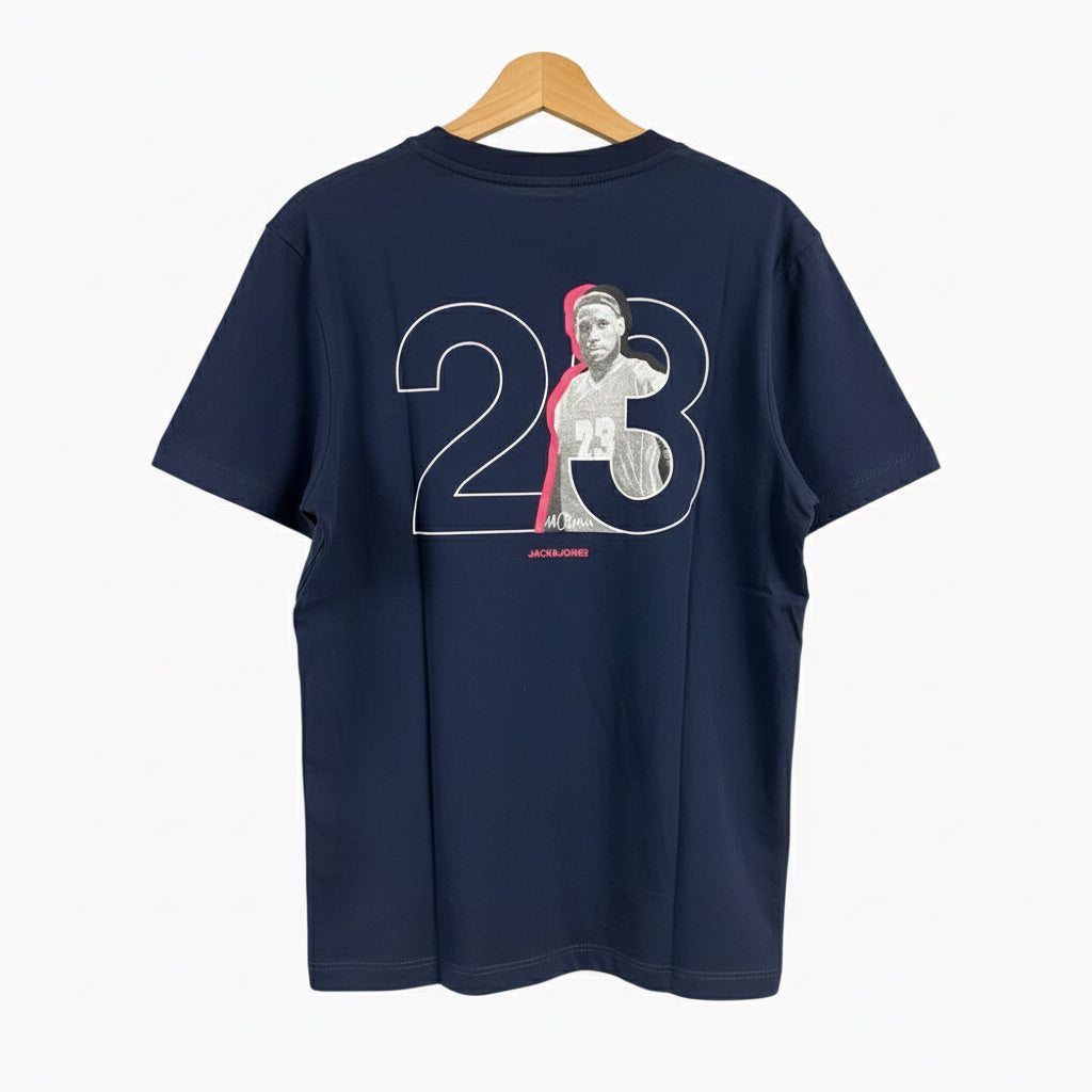 Jack & Jones t-shirt manica corta basket bambino blu - Abbigliamento bambini firmato | CDifferent Outlet
