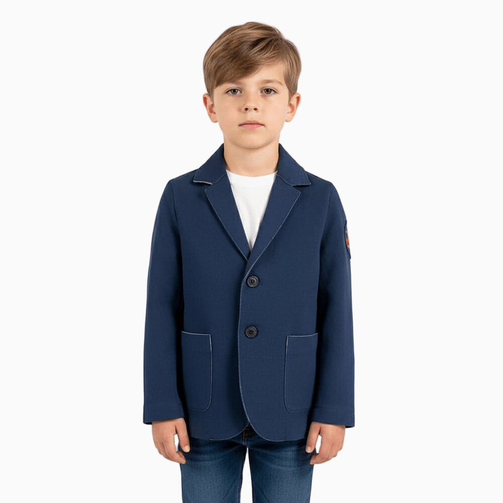 La Martina giacca casual bambino blu navy