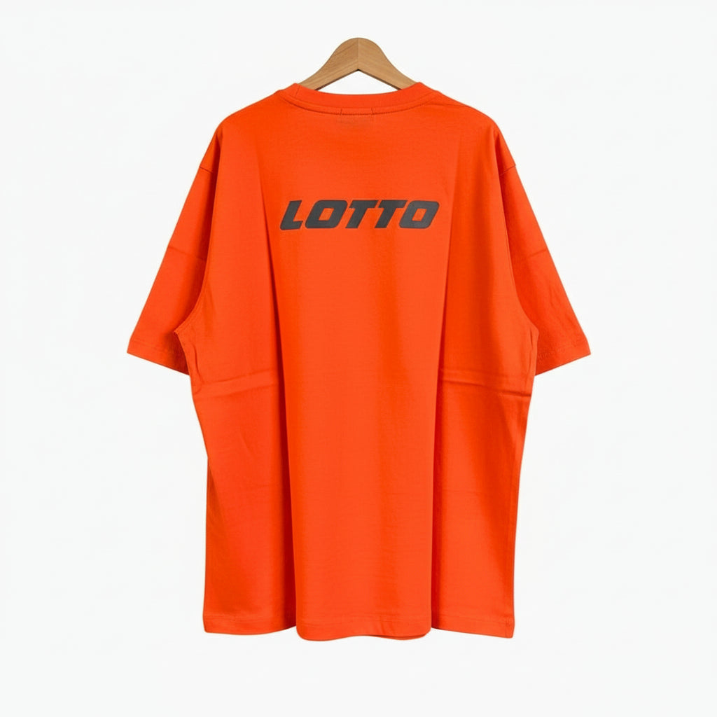 Lotto t-shirt manica corta bambino arancione