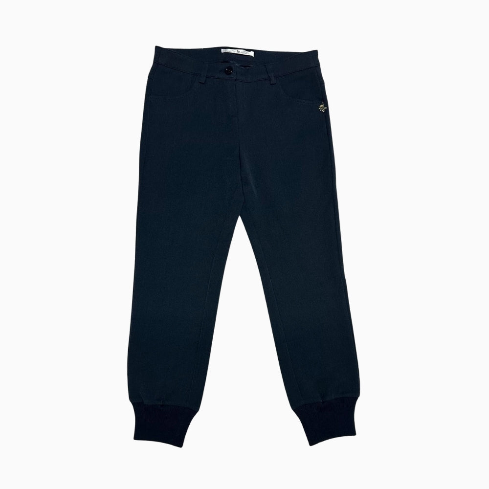 Lù-lù pantalone capri bambina blu - Abbigliamento bambini firmato | CDifferent Outlet