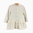 Mayoral abito neonata bianco con fiore