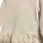 Mayoral abito neonata bianco con fiore