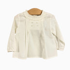 Mayoral camicia neonata panna