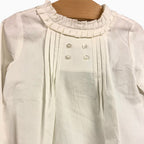 Mayoral camicia neonata panna