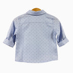 Mayoral camicia neonato azzurra