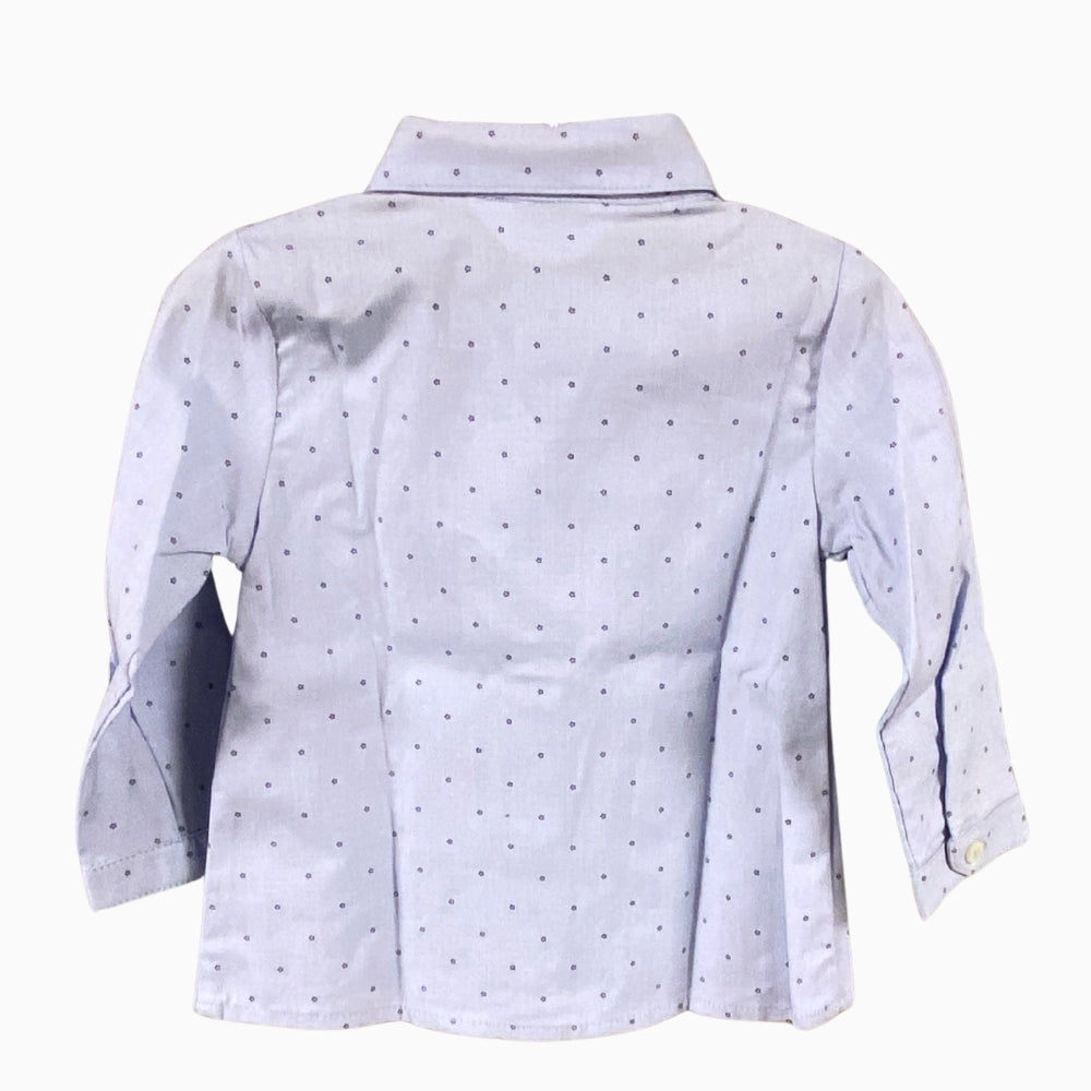 Mayoral camicia neonato azzurra fantasia - Abbigliamento bambini firmato | CDifferent Outlet
