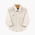 Mayoral camicia neonato bianca fantasia