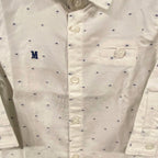 Mayoral camicia neonato bianca fantasia