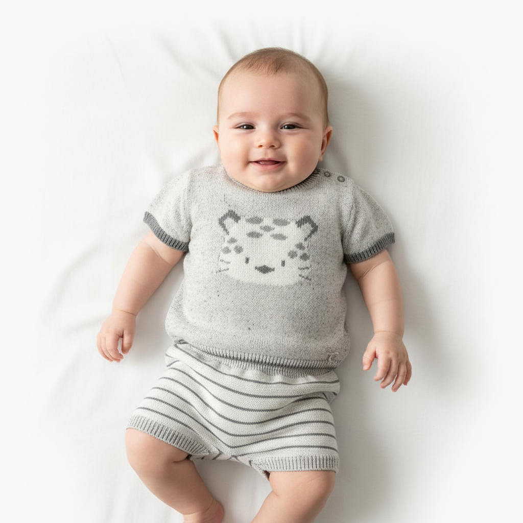 Mayoral completino corto bambino tigrotto - Abbigliamento bambini firmato | CDifferent Outlet