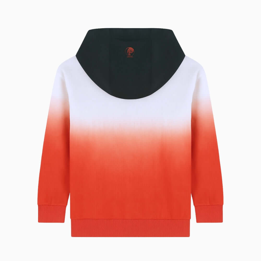 Mayoral felpa con cappuccio bambino arancione