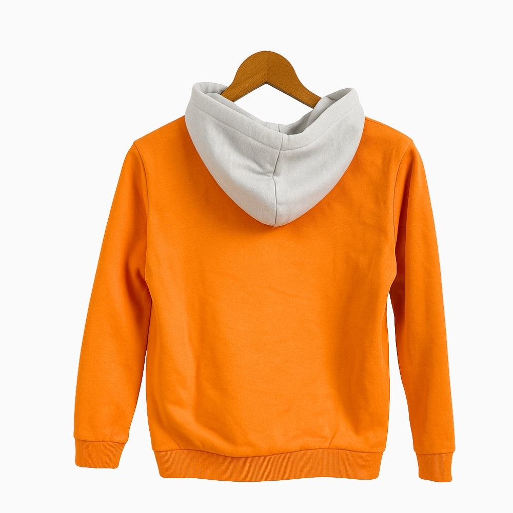 Mayoral felpa con cappuccio bambino arancione