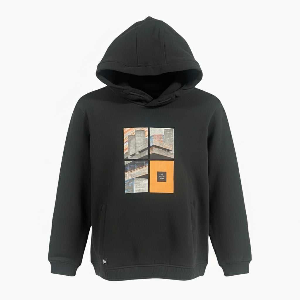 Mayoral felpa con cappuccio bambino nera