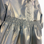 Mayoral giacca reversibile con cappuccio neonata azzurra