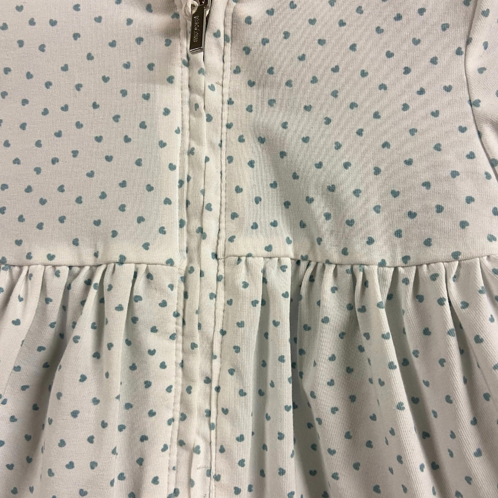 Mayoral giacca reversibile con cappuccio neonata azzurra