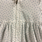 Mayoral giacca reversibile con cappuccio neonata azzurra