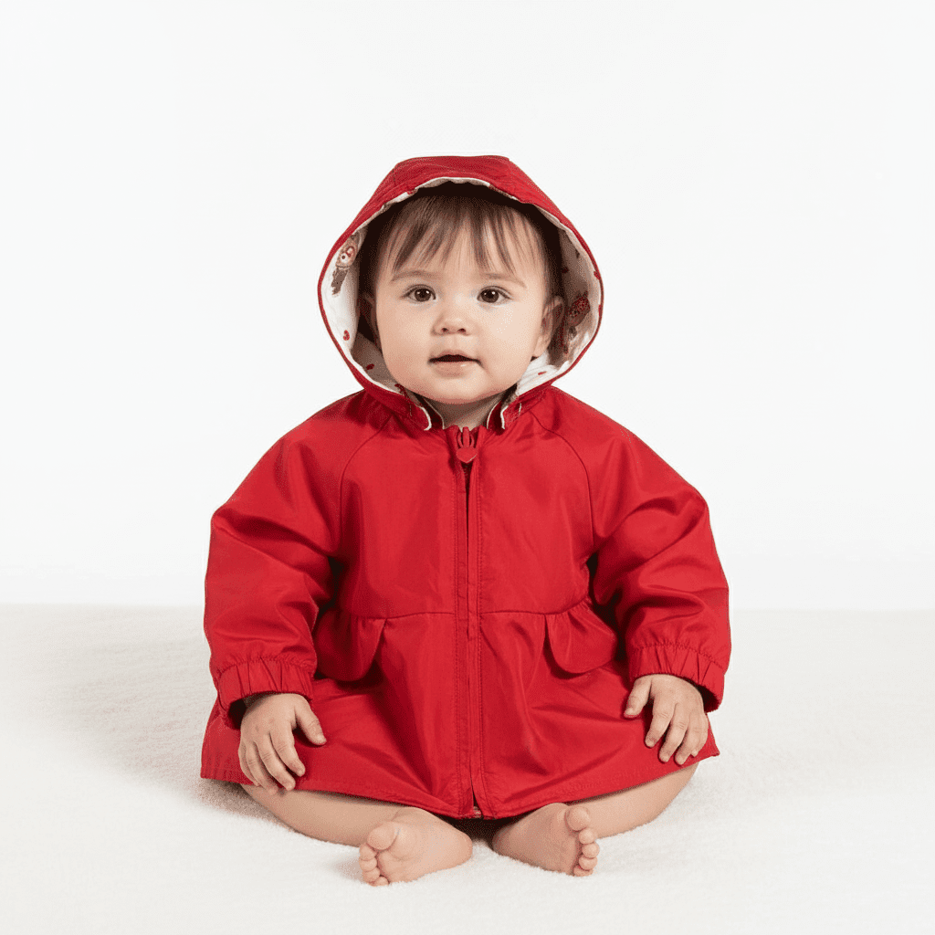 Mayoral giacca reversibile neonata rossa - Abbigliamento bambini firmato | CDifferent Outlet