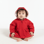 Mayoral giacca reversibile neonata rossa