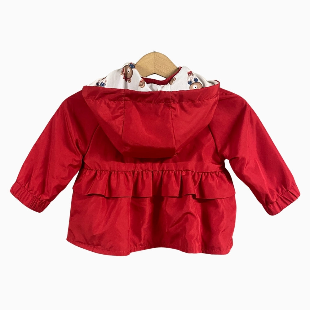 Mayoral giacca reversibile neonata rossa