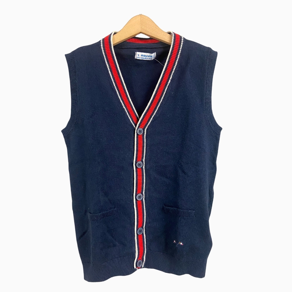 Mayoral gilet con bottoni bambino blu