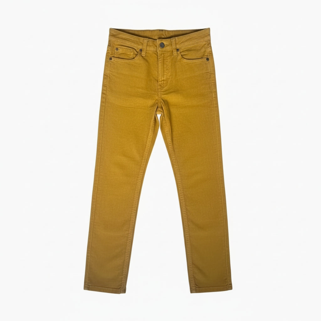 Mayoral pantalone millerighe velluto bambina ocra - Abbigliamento bambini firmato | CDifferent Outlet